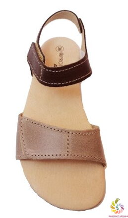 Barefoot sandals Protetika Belita Brown