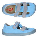 Bar3foot Elf Sandal Light Blue