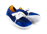Bobux Play Knit Blueberry + Yellow