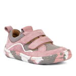 Froddo Barefoot D-Velcro Grey / Pink