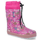 Koel4kids Rubber Boots Flowers Fuchsia zimné