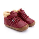 Old Soles Flake Quilt Burgundy zimné