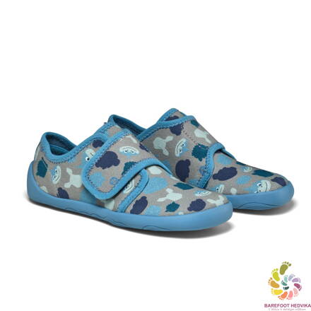 Affenzahn Slipper Cotton Movy Shark