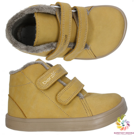 Bar3foot Cross Winter Tex Honey Yellow zimné