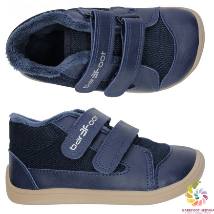 Bar3foot Elf Hydrophobic Vegan Navy Blue zimné
