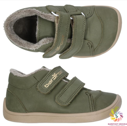 Bar3foot Elf Step Tex Olive zimné