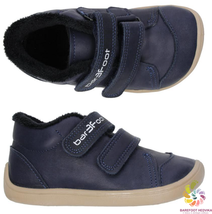 Bar3foot Elf Step Tex Navy Blue zimné
