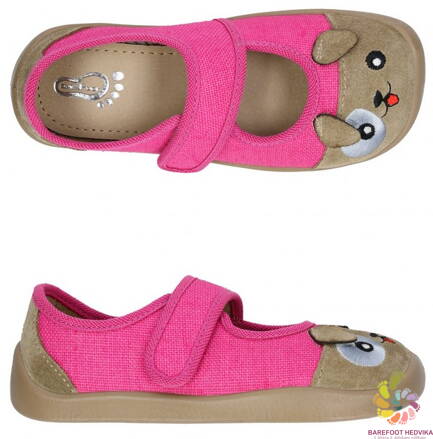 Bar3foot M-Athena Linen Pink Puppy