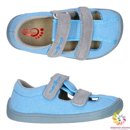 Bar3foot Elf Sandal Light Blue