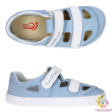 Bar3foot Cross Sandal Blue