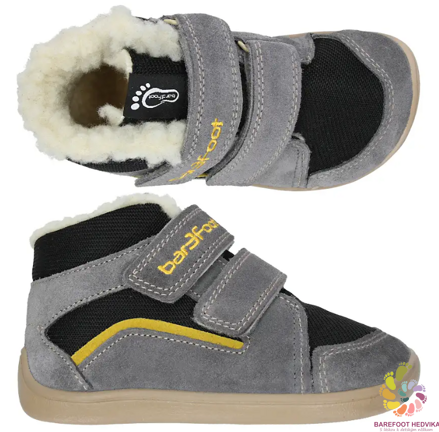 Bar3foot Elf Utah Wooly Grey Winter
