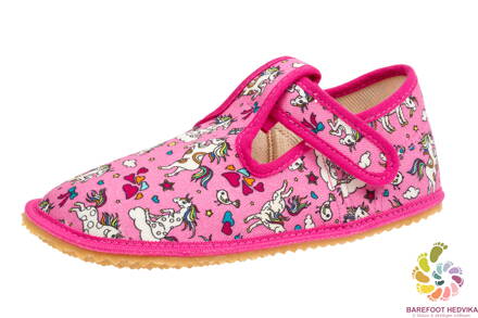 Beda slippers Crazy Unicorn (narrower cut)