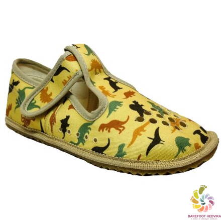 Beda papuče Dinosaurs (perforované)