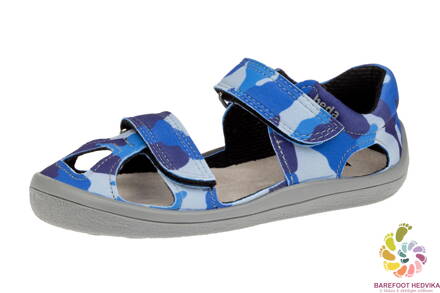 Beda sandálky Playful Blue Military