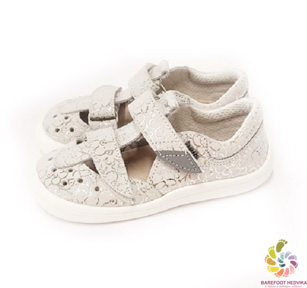 Beda sandals Silver Shine