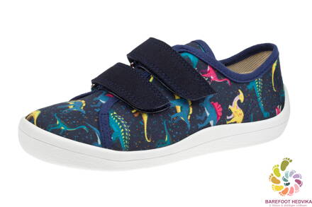 Beda tenisky Colorful Dinos (zúžený strih)