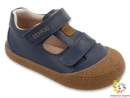 Befado Barefoot sandálky 005X004 Blue