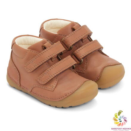 Bundgaard Petit Velcro Cognac