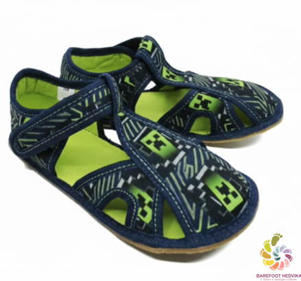 EF Barefoot slippers 386 Green Craft