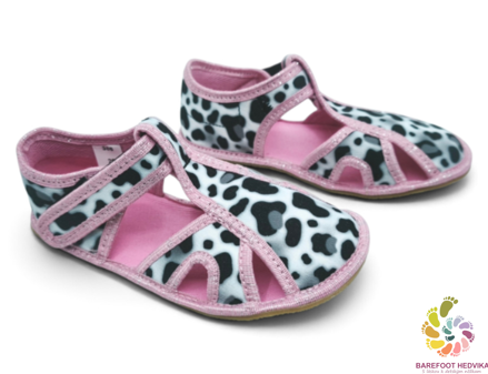 EF Barefoot papuče 386 Panterka