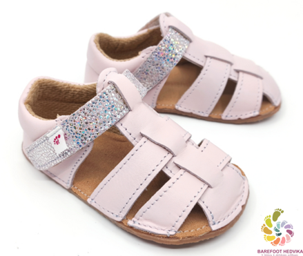 EF Barefoot sandálky Powder Pink 2025
