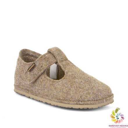 Froddo papuče Flexy Wooly Beige