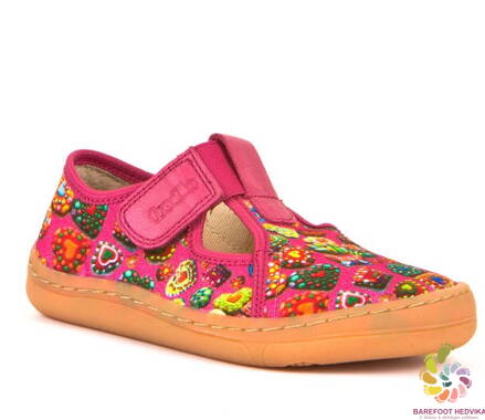 Froddo Tenisky Fuchsia (Srdiečka) T velcro