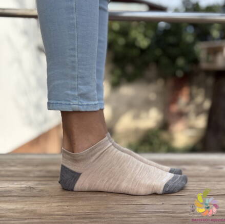 Hedvika ponožky 80% Merino Low Cut Natural