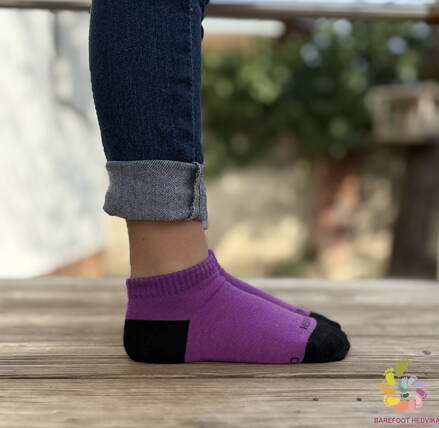 Hedvika ponožky 80% Merino Low Cut Viola