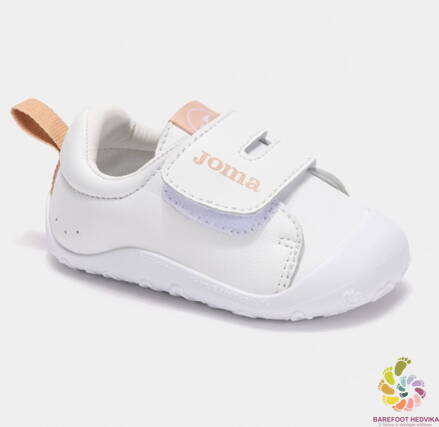 Joma Barefoot Teddy Baby White Pink