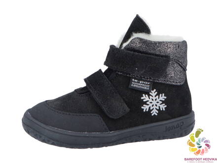 Jonap Jerry Black Devon Snowflake SLIM Winter Wool