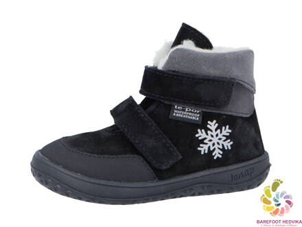 Jonap Jerry Black Snowflake BARE Winter Wool