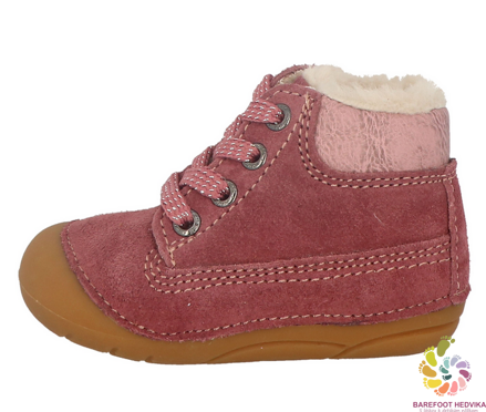 Lurchi pre najmenších Ferdi Suede Wildberry zimné