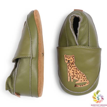 Melton slippers Leopard