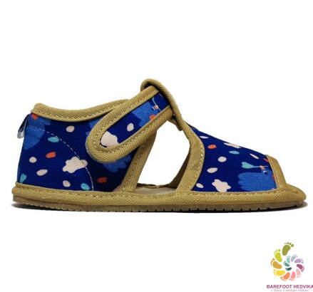 Milash slippers Blue (narrow cut)